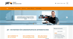 Desktop Screenshot of jat-gmbh.de