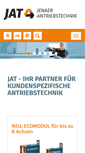 Mobile Screenshot of jat-gmbh.de